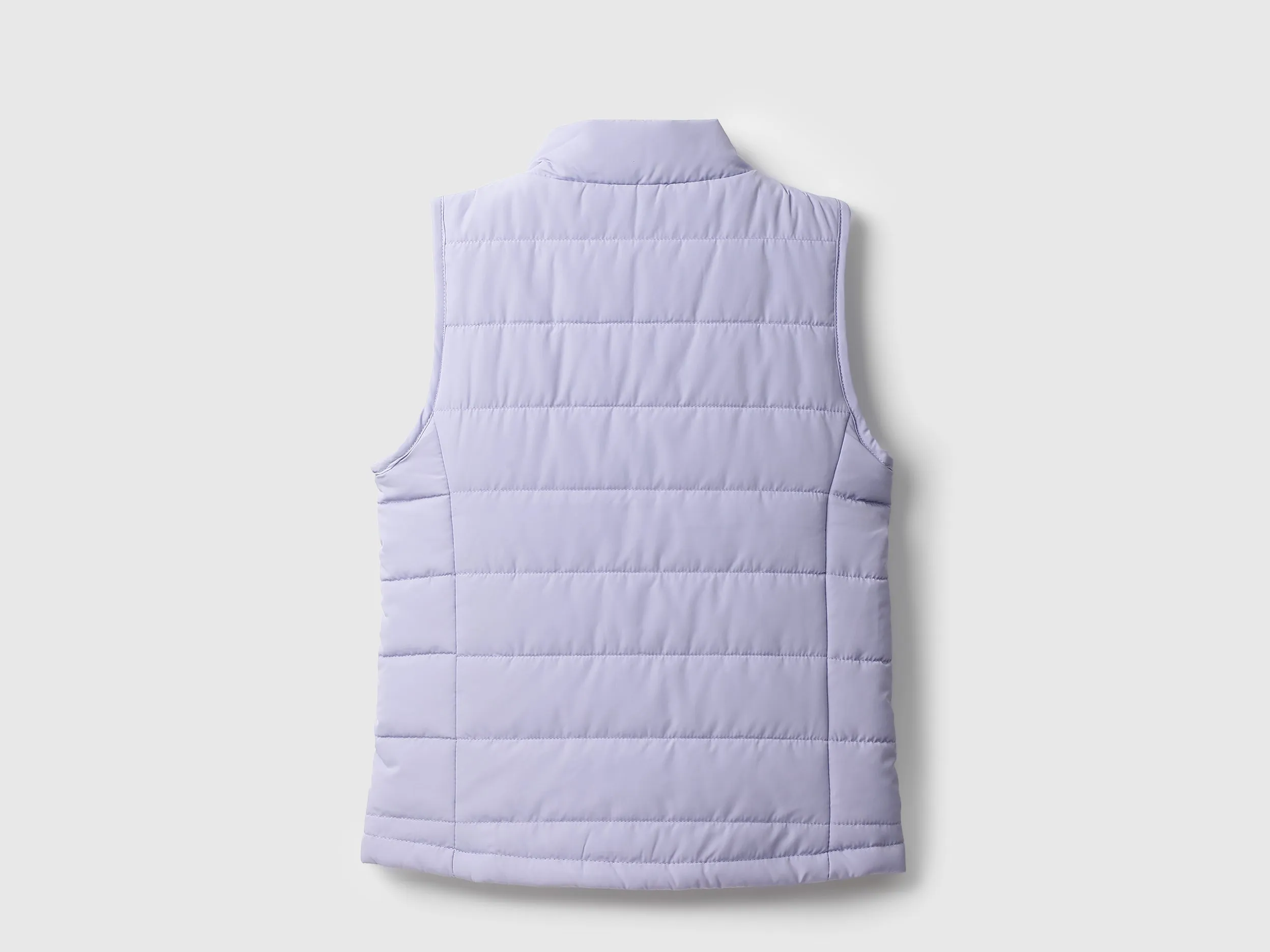 Girls Quilted High Neck Jacket