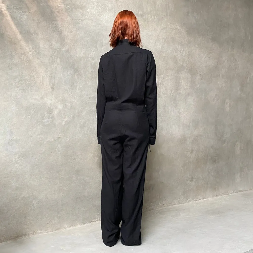 Hemp Coverall Black