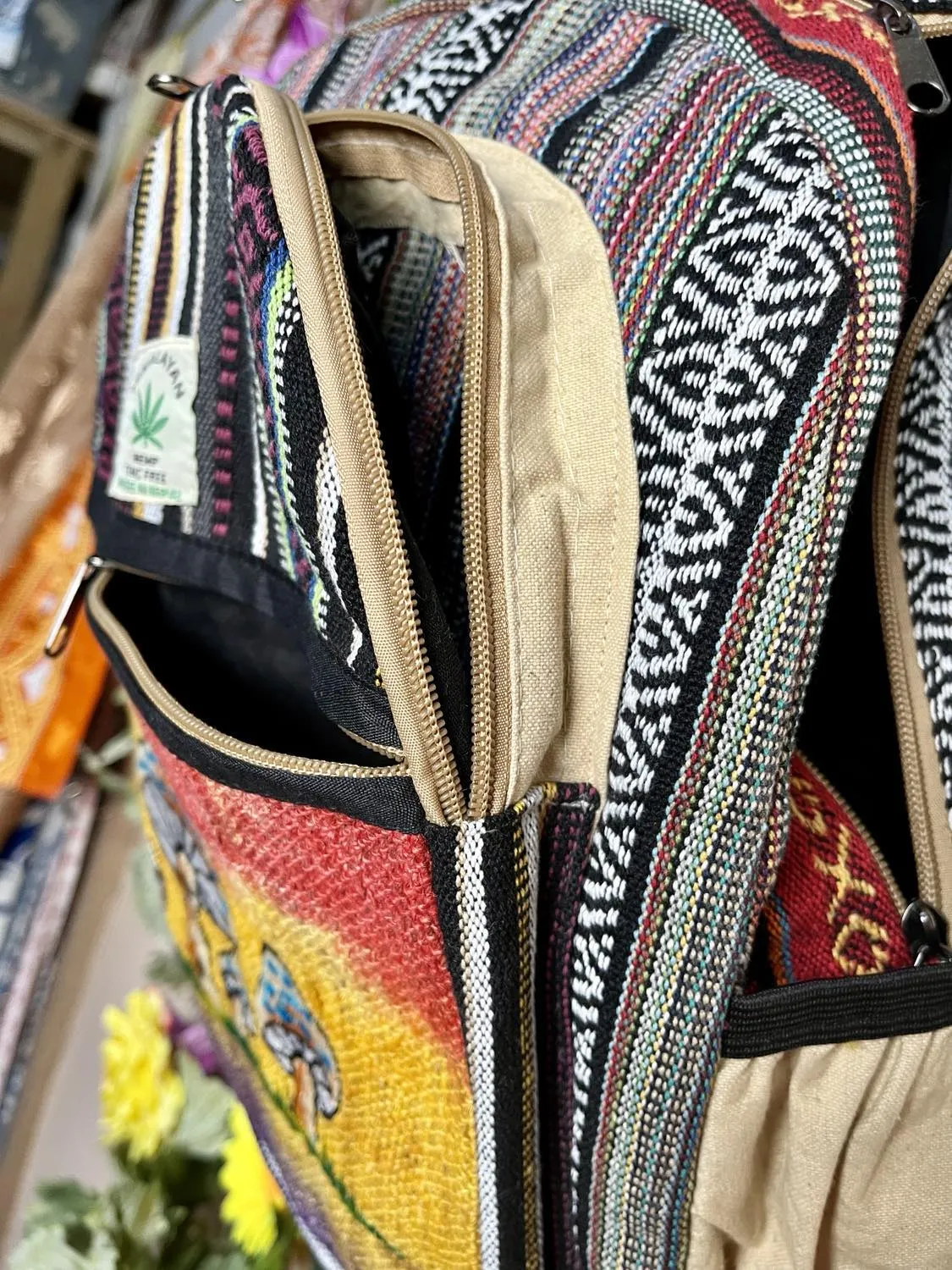 Hemp Mushie Backpack