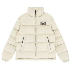 OBEY X NAPA DON T JUST WATCH IT BURN PUFFER JACKET
