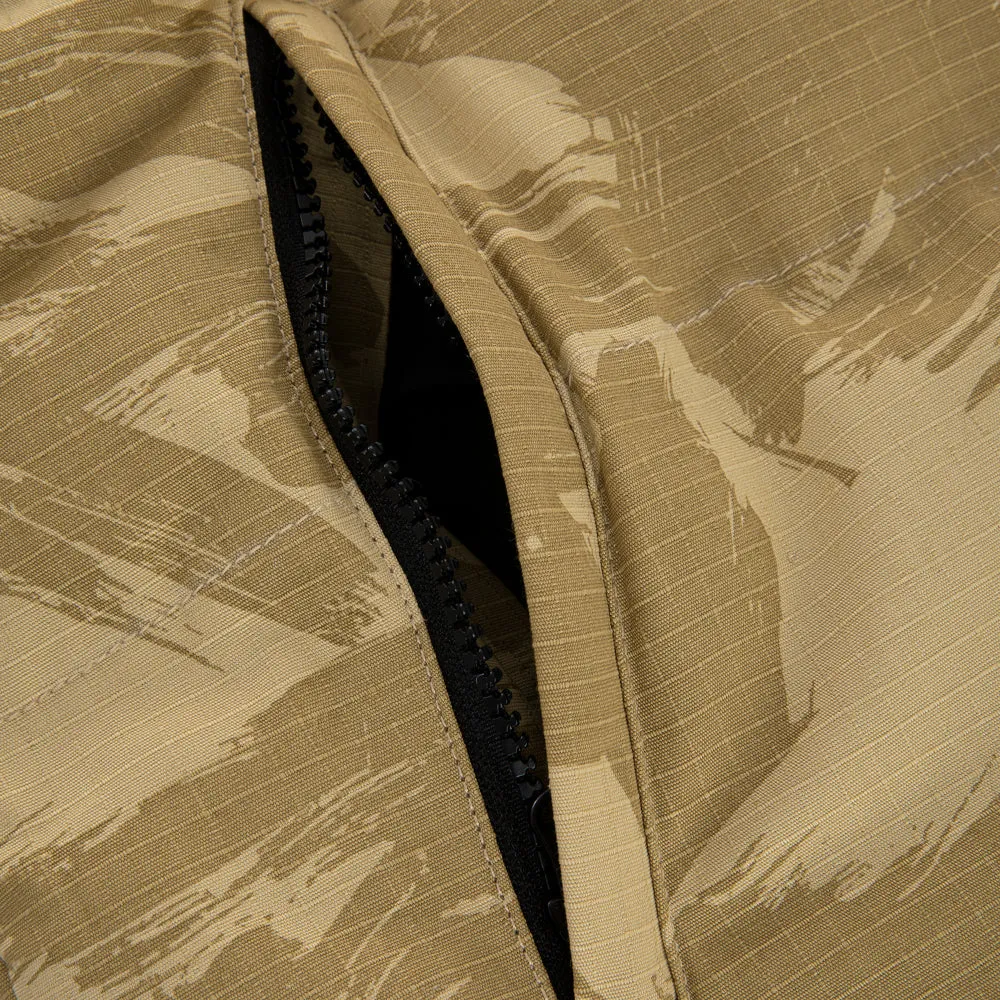 " RETROFUTURE BASIC " Puffer Jacket Beige/Camo