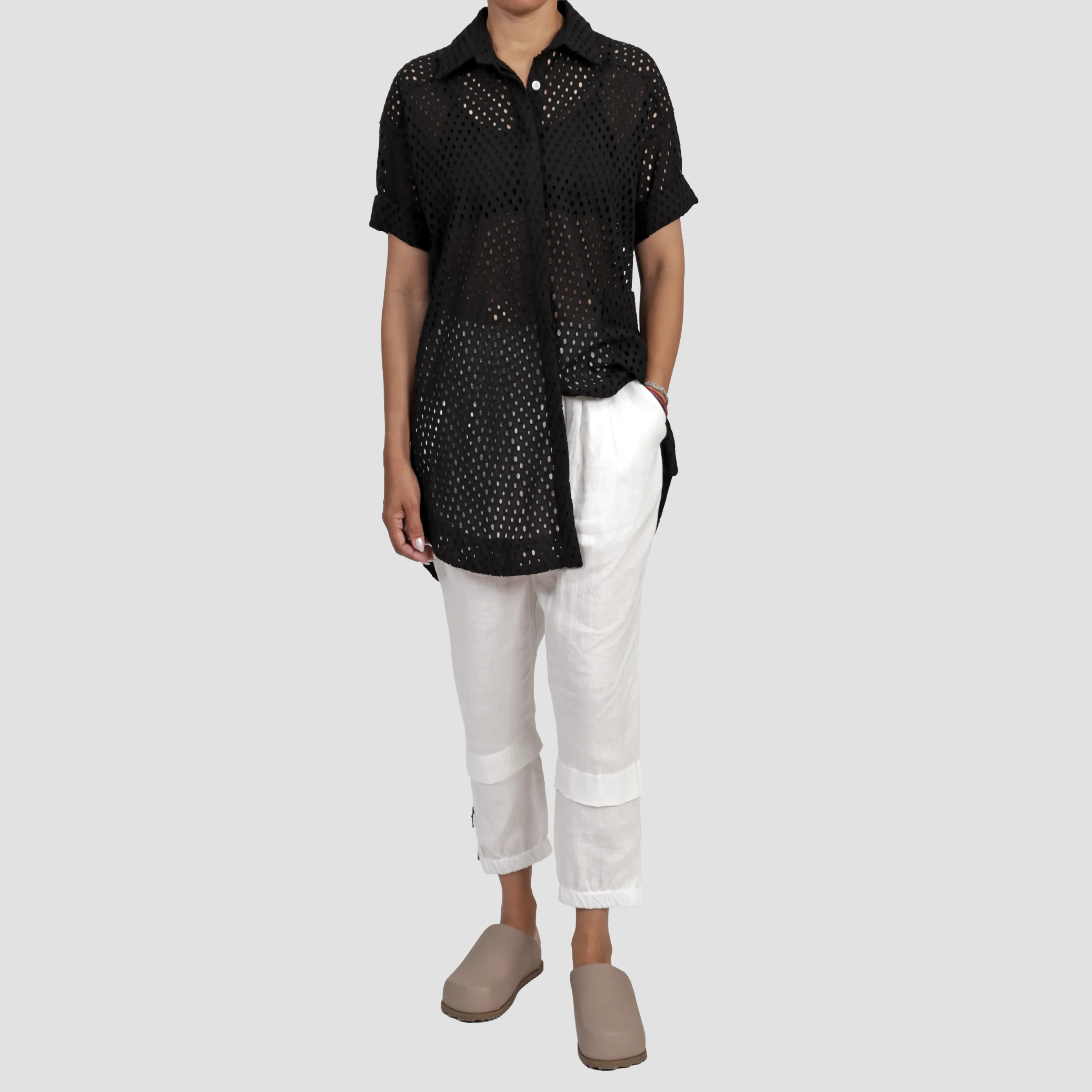 RUSSO FOLD JOGGER White