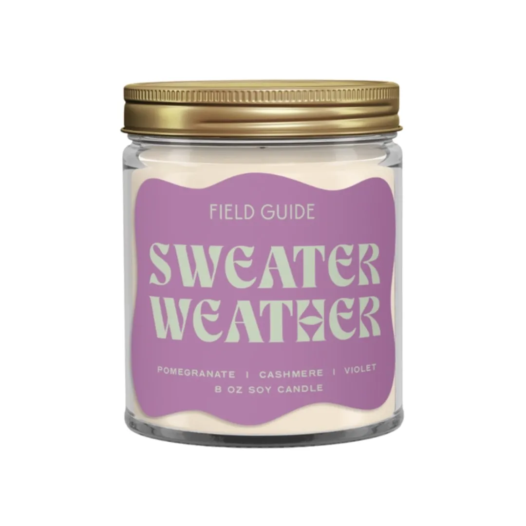 Sweater Weather Falliday Soy Candle by Good & Well Supply Co.
