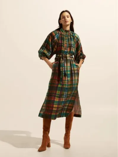 Zoe Kratzmann - Capture Dress - Kaleidoscope Check